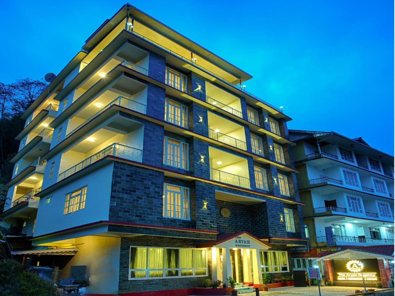 The Aryan Regency Hotel Pelling Exterior foto